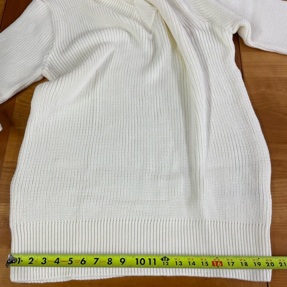 Topshop NWOT oversized knit Vneck mini sweater dress medium 8-10 - Picture 11 of 11